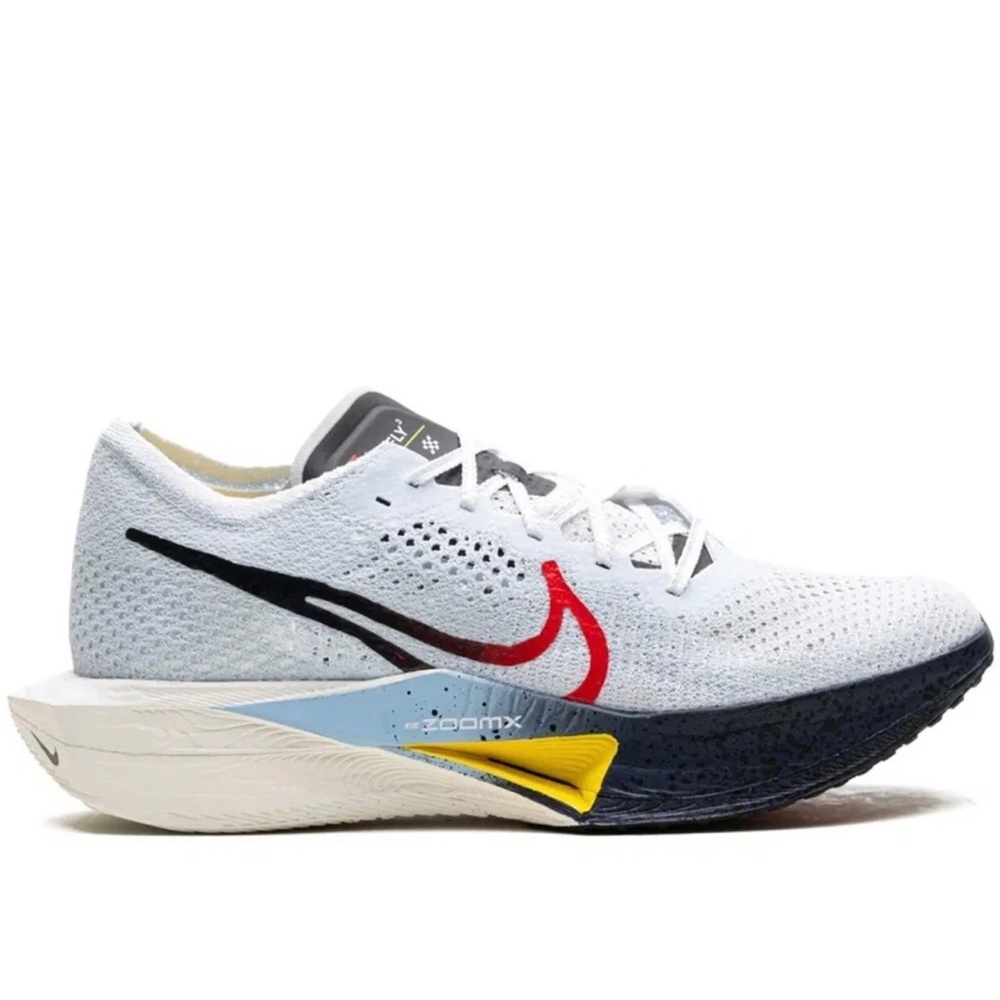 Nike Men’s Zoom x Vaporfly NEXT% 3 Pure Platinum/Psychic Blue HJ9079-100 NEW